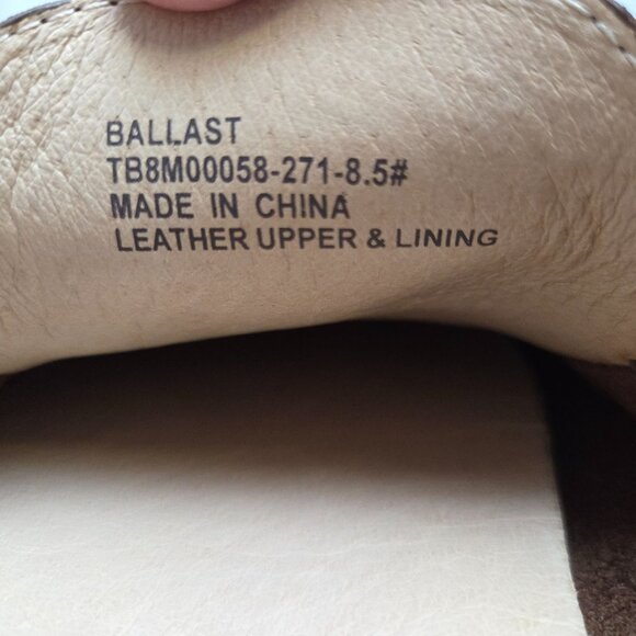 Tommy Bahama Brown Leather Driving Loafers Ballast Size Mens 8.5 - Picture 6 of 10